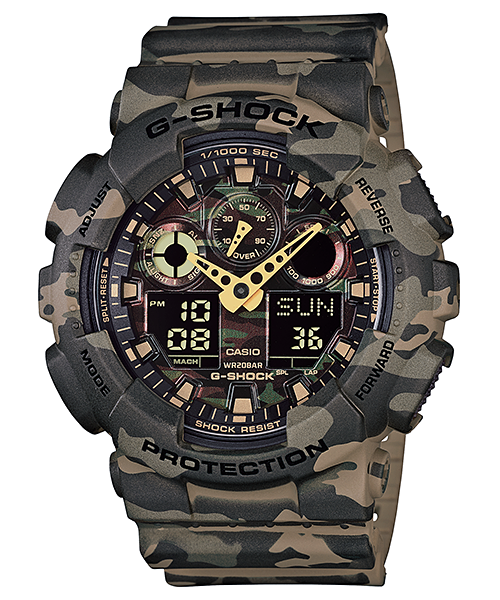 CASIO G-SHOCK GA-100CM-5A