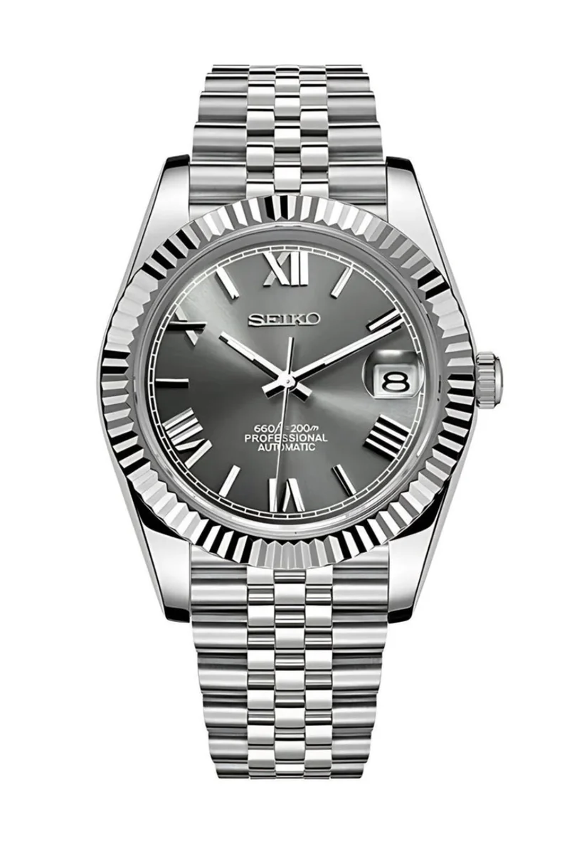 Seiko Mod - Dayjust Sunburst Roman