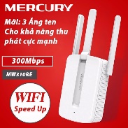 BỘ KÍCH SÓNG MERCUSYS MW300RE 3 RÂU CỰC MẠNH , CỤC THU PHÁT MỞ RỘNG SÓNG  WIFI - TĂNG SÓNG WIFI CHO BẠN THỎA SỨC LƯỚT