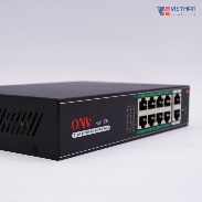 Switch Poe 8 port ONV H1108PLS 04 x 10/100Mbps công suất 65W