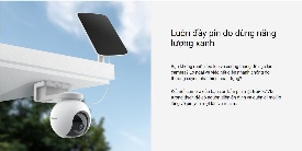 Camera Ezviz CB8 3MP ngoài trời chạy bằng PIN chuyên dụng