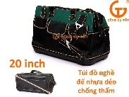 Túi đồ nghề đế nhựa dẻo 20 inch.