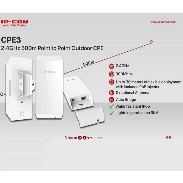 Bộ phát sóng WiFi ngoài trời( Bộ 2 Chiếc ) , thang máy khoảng cách xa 500m  Điểm Bắn Điểm Outdoor CPE3 IP-COM