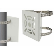 Bích chân đế camera kèm dây đai,Chân đế bắt camera lên cột 10*12 15*21