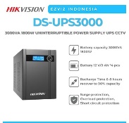 Bộ Lưu Điện UPS Hikvision DS-UPS3000 (Offline/ 3000VA/1800W)