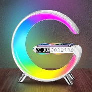 Top Sạc Không Dây Tốt Nhất ] Loa Bluetooth Kiêm Đế Sạc Không Dây 15W Có Đồng