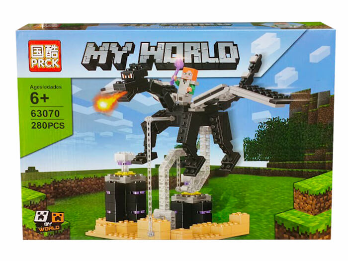 Lego Lắp Ráp My world 63070