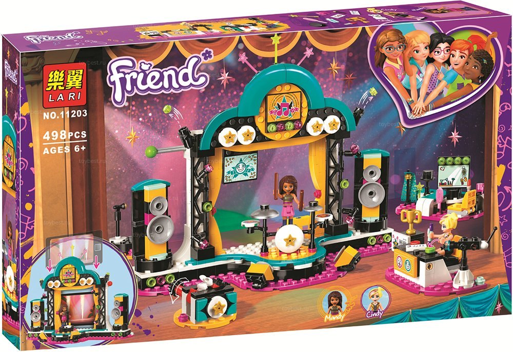 Lego Ffriend-Buổi Biểu Diễn Của ANDREA 11203