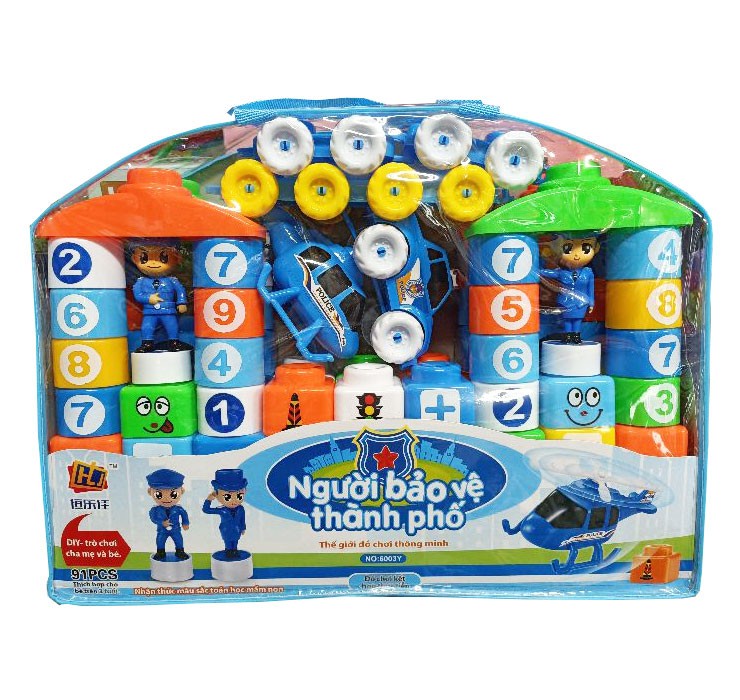 Túi Xếp Hình Cảnh Sát 91 Chi Tiết T6003