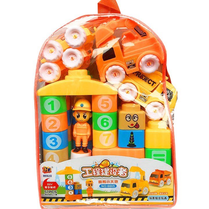 Túi Xếp Hình Công Trình 57 Chi Tiết 6605