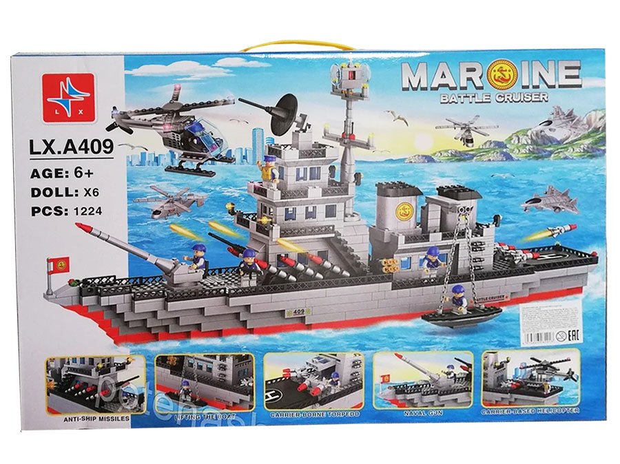 Lego Lắp Ráp Tàu Chiến LX.A409
