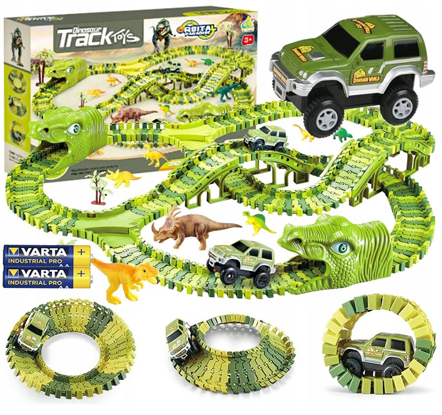 Xe Chạy Đường Rây Khủng Long 256A