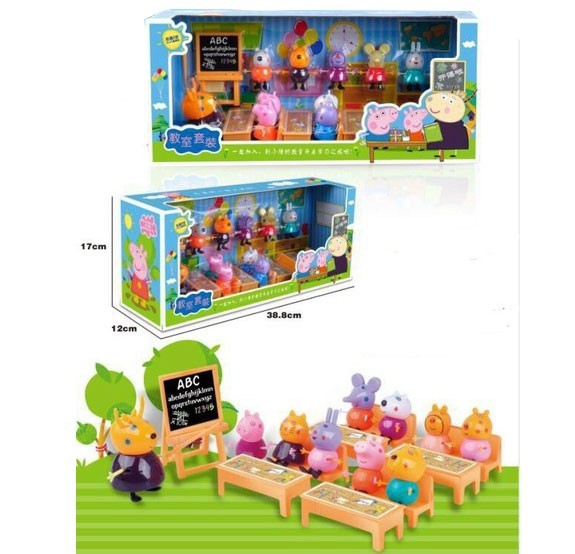 Hộp heo peppa bàn học 686-1