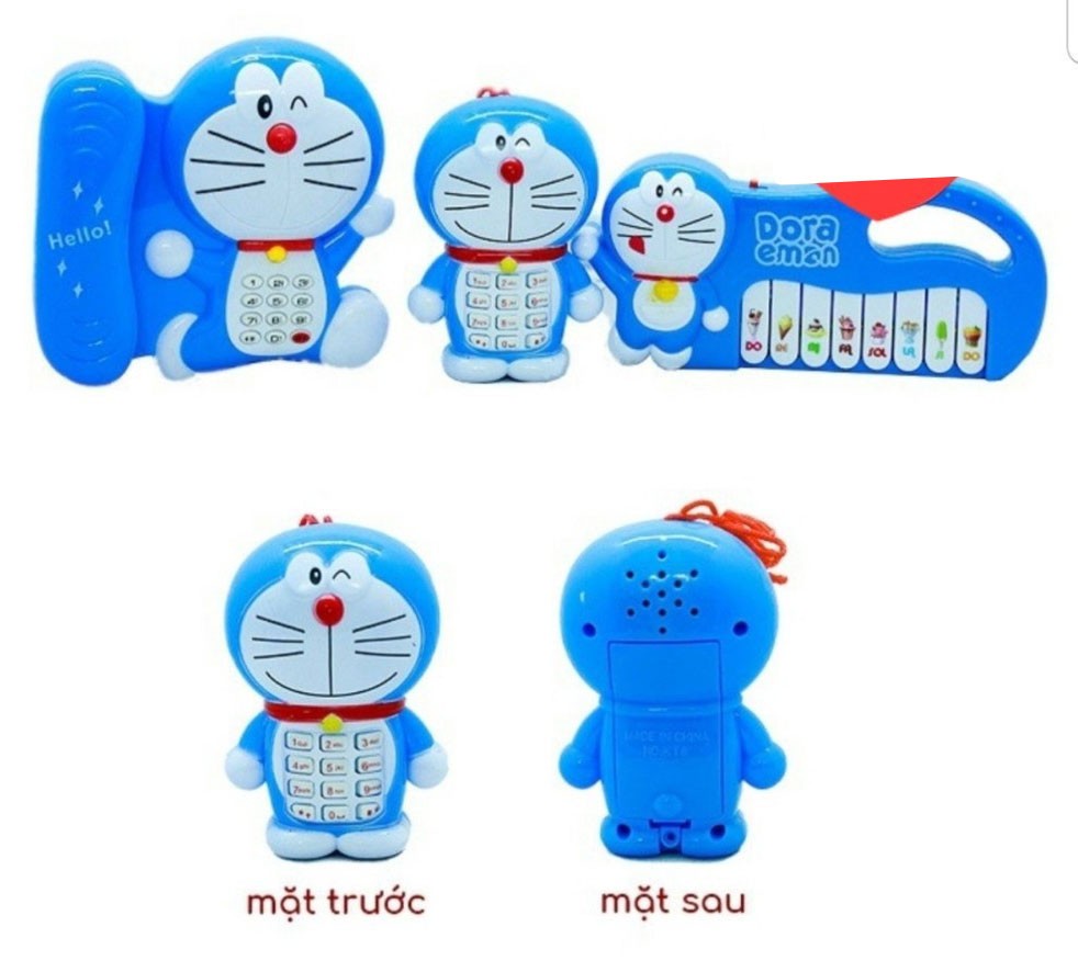 Vĩ đàn điện thoại doremon 3 Món 1229