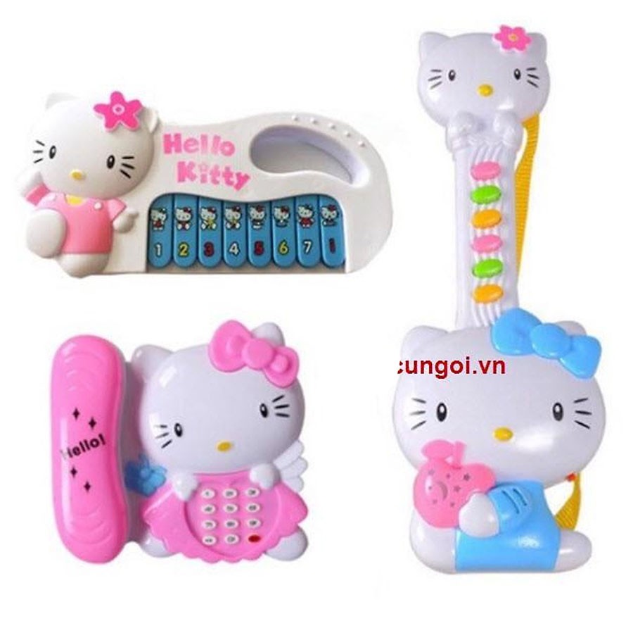 Vĩ đàn Điện Thoại kitty 3 Món 1227