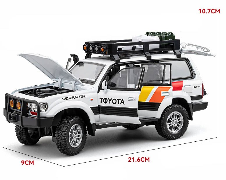 Toyota Land Cruiser LC80 1/24 Mô Hình