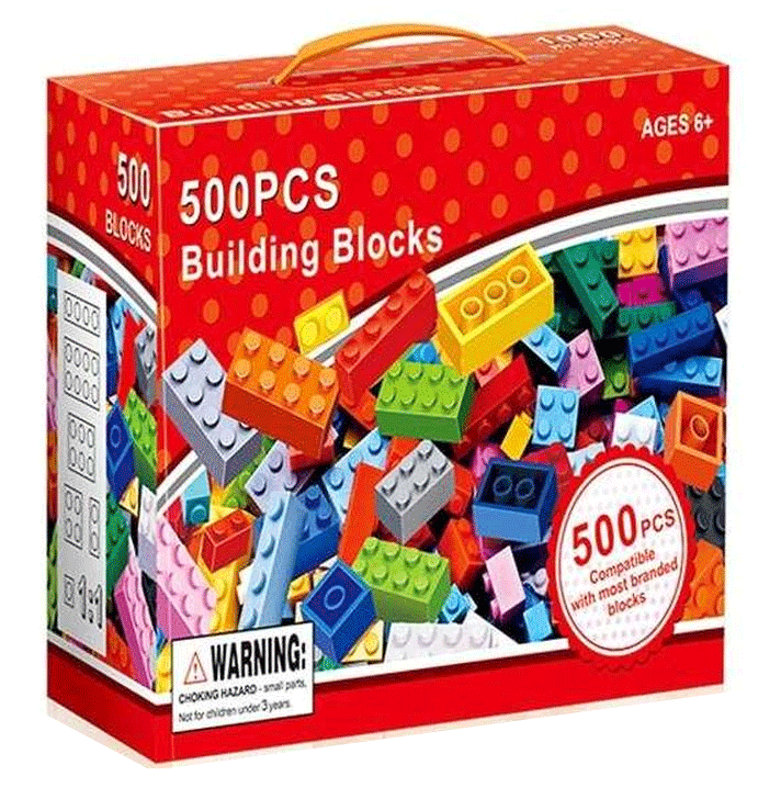 Hộp Lego Lắp Ráp 500 Miếng 10800B