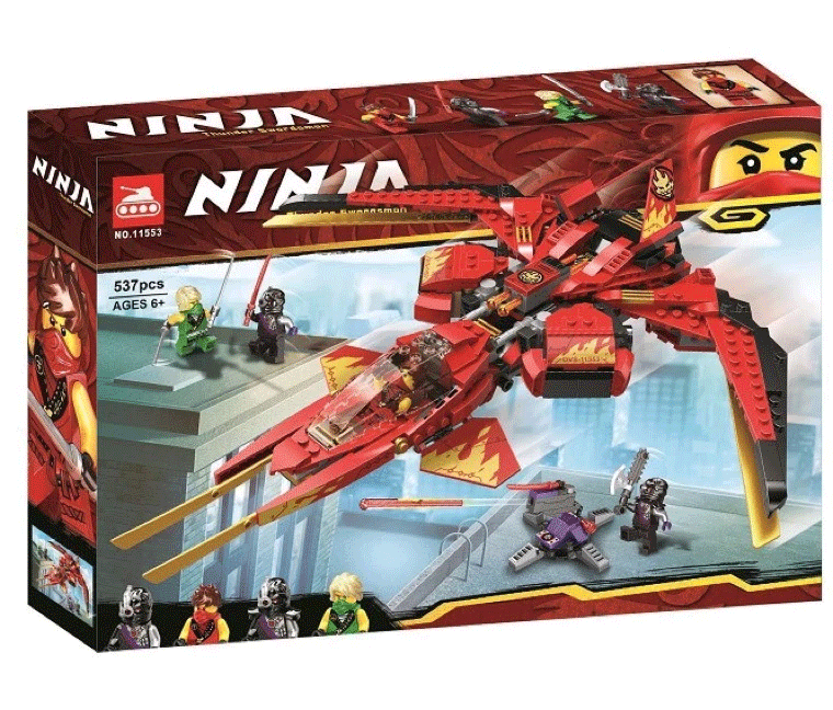 Lego Lắp Ráp Ninjago Máy Bay Kai 11553