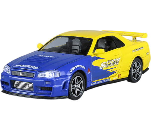 Xe Mô Hình 1/32 Nissan GT-R R34