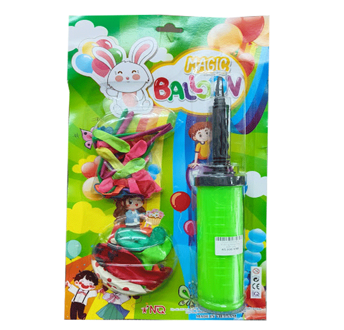 Vĩ Bong Bóng Kèm Ống Bơm Lớn