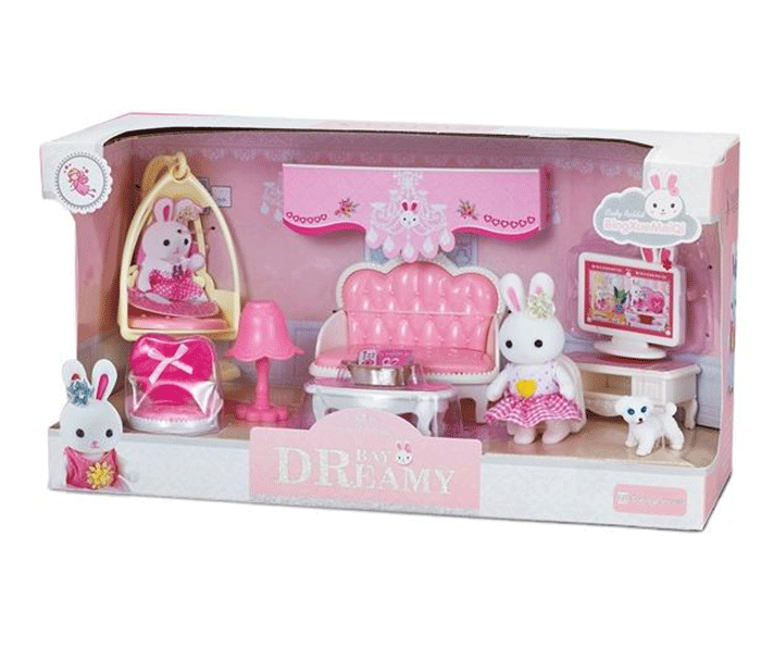 Hộp nhà thỏ phụ kiện 6619