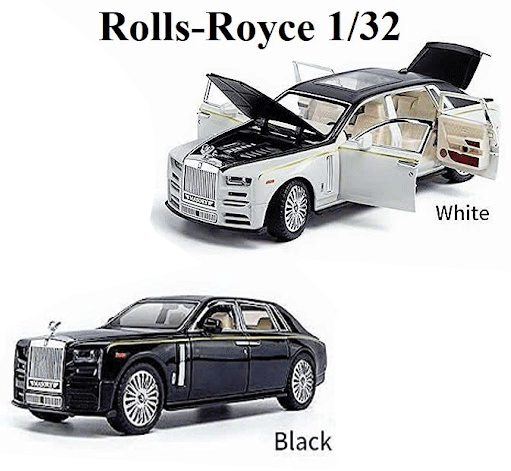 Xe Mô Hình Rolls Royce Phantom 1:32 Kim Loại