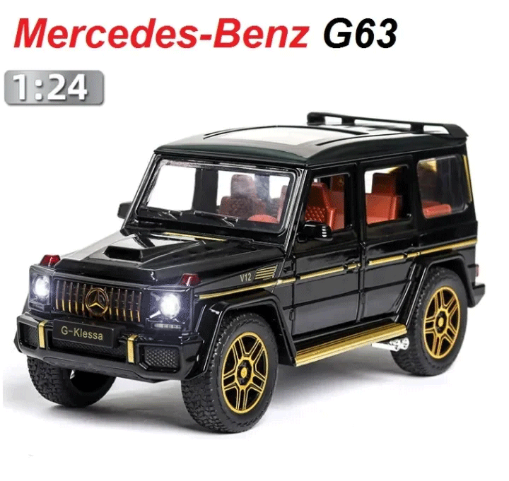 Xe Mô Hình Mercedes Benz G63 Tỉ Lệ 1:24 Kim Loại