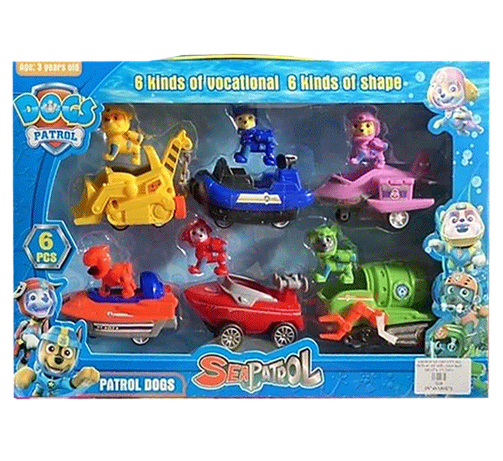 Hộp Chó Cứu Hộ 6 Con G26