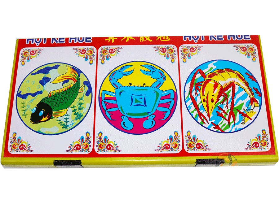 Bàn Bầu Cua Cá Tôm 3 Xí Ngầu Đá