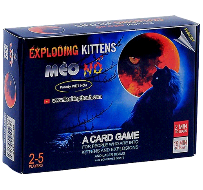 Boardgame Mèo Nổ - Exploding Kittens Liên Hiệp Thành