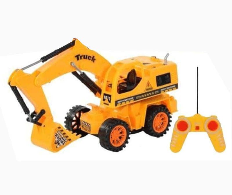 Xe Múc Đất Điều Khiển Pin Sạc 1011
