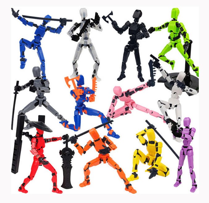 Mô Hình Lắp Ghép Dummy 13 - Nhân Vật 3D CX001