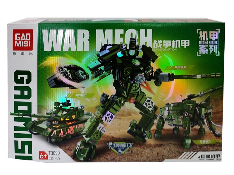 Lego Lắp Ráp Robot-Xe Tăng T3090