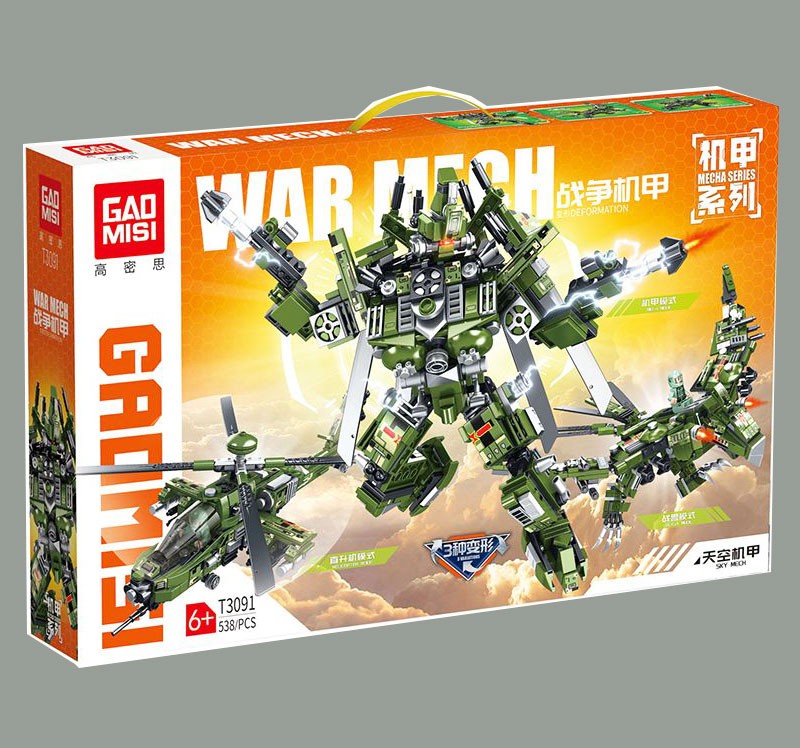 Lego Lắp Ráp Robot-Trực Thăng T3091