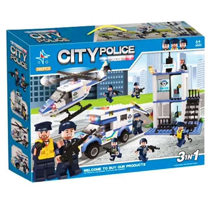 Lego Lắp Ráp Cảnh Sát Thành Phố LX.A337