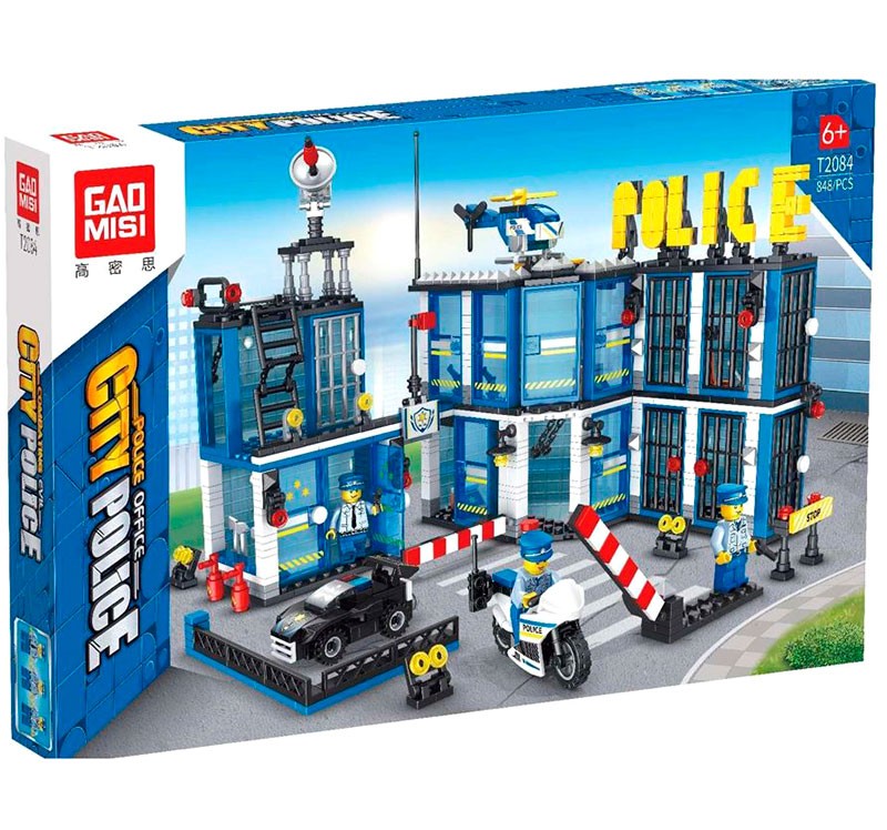 Lego Lắp Ráp Trụ Sở Cảnh Sát T2084