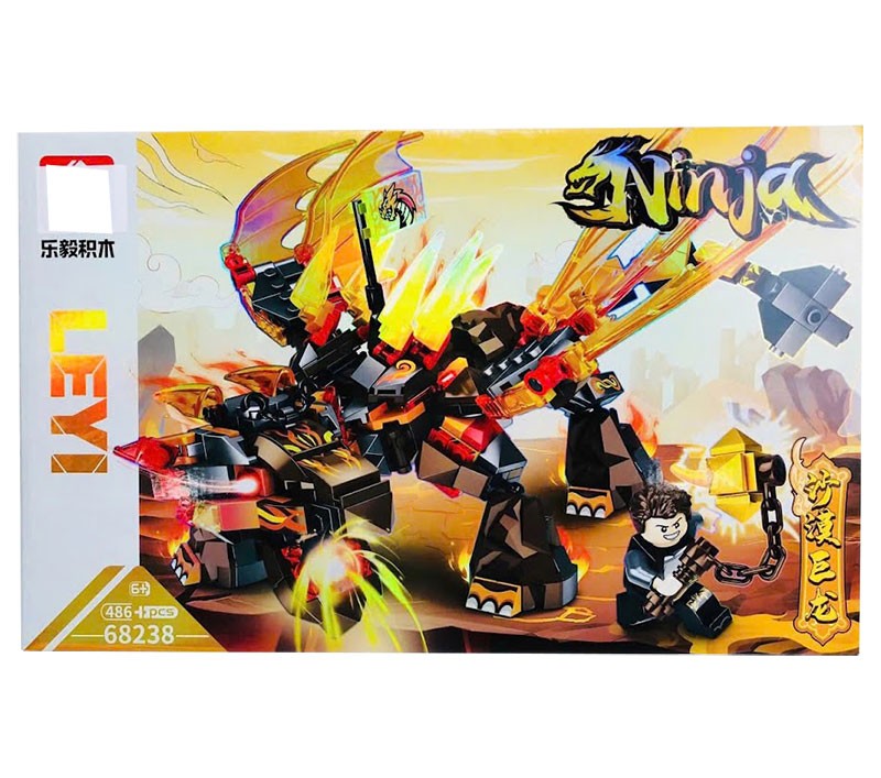 Lego Lắp Ninja Rồng 68238