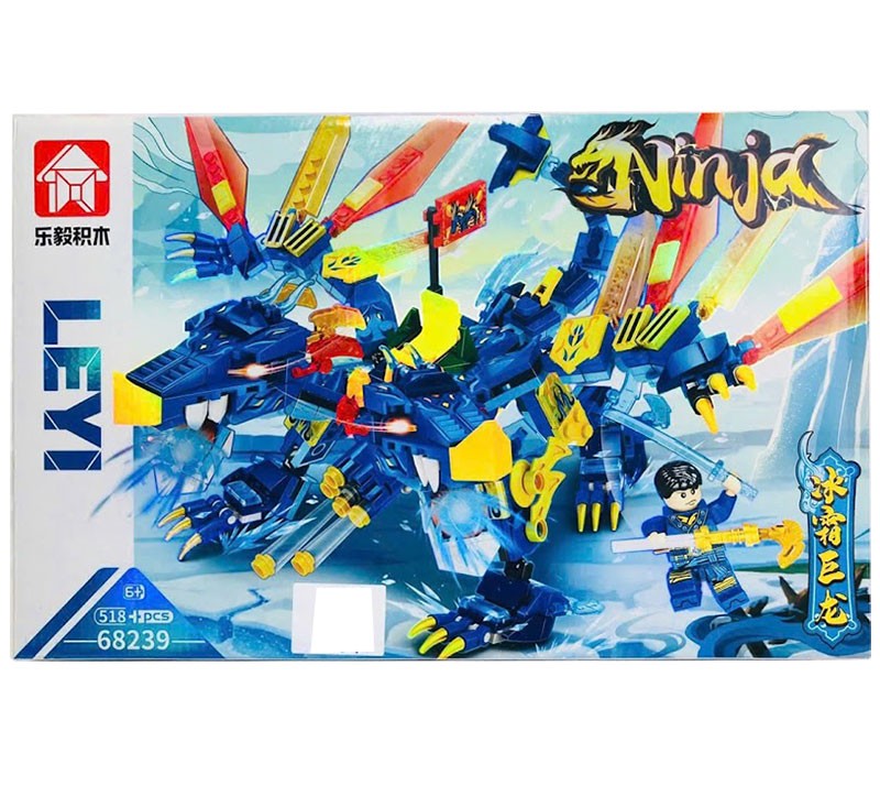Lego Lắp Ráp Ninja Rồng 68239