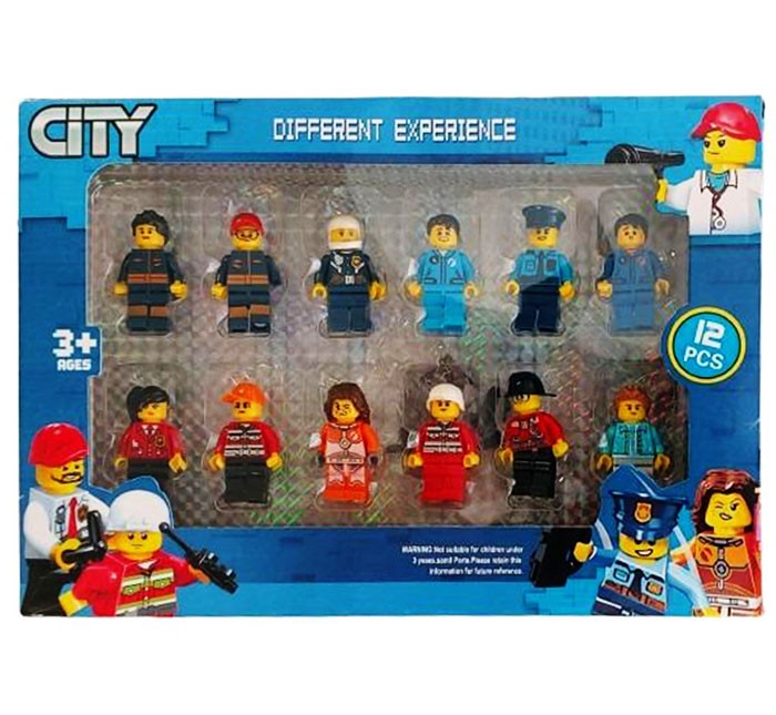 Hộp 12 Nhân Vật Cảnh Sát Cityes 22641