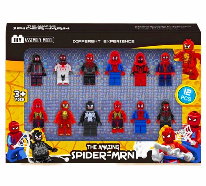 Hộp 12 Nhân Vật Spider Man 22643