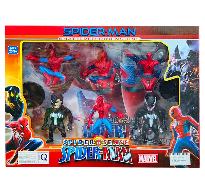 Hộp 6 Nhân Vật Spider-Man 136