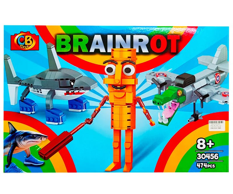 Lego Lắp Ráp Tung Tung Sahur 30456