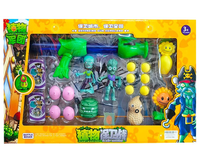 Hộp Zombie Súng Bắn Banh 777-1