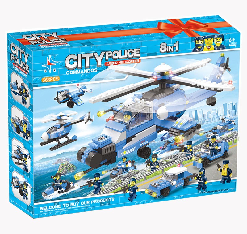 Lego Lắp Ráp Trực Thăng LX.A324