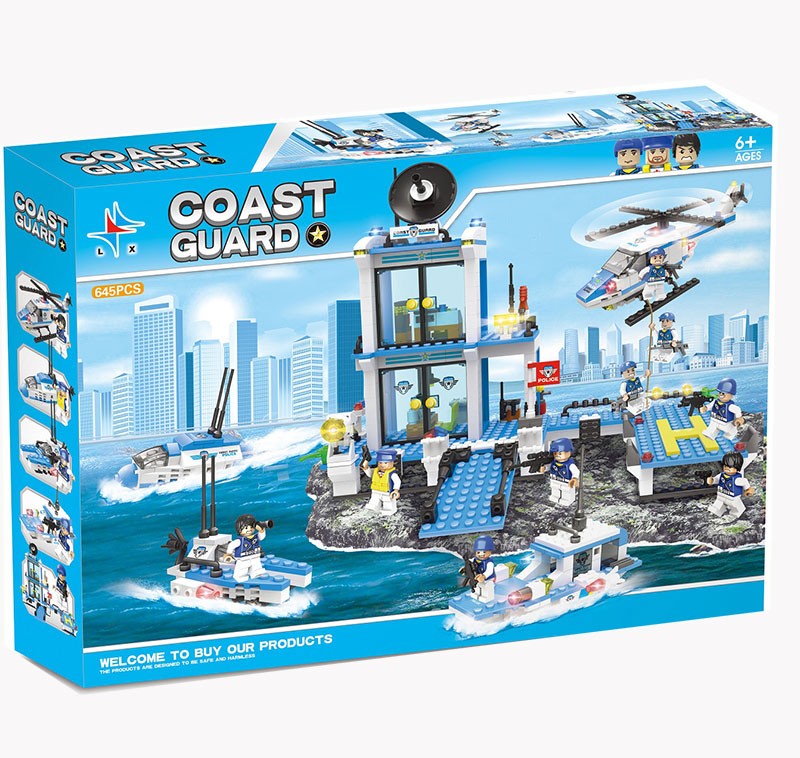 Lego Lắp Ráp Trạm Cảnh Sát LX.A328