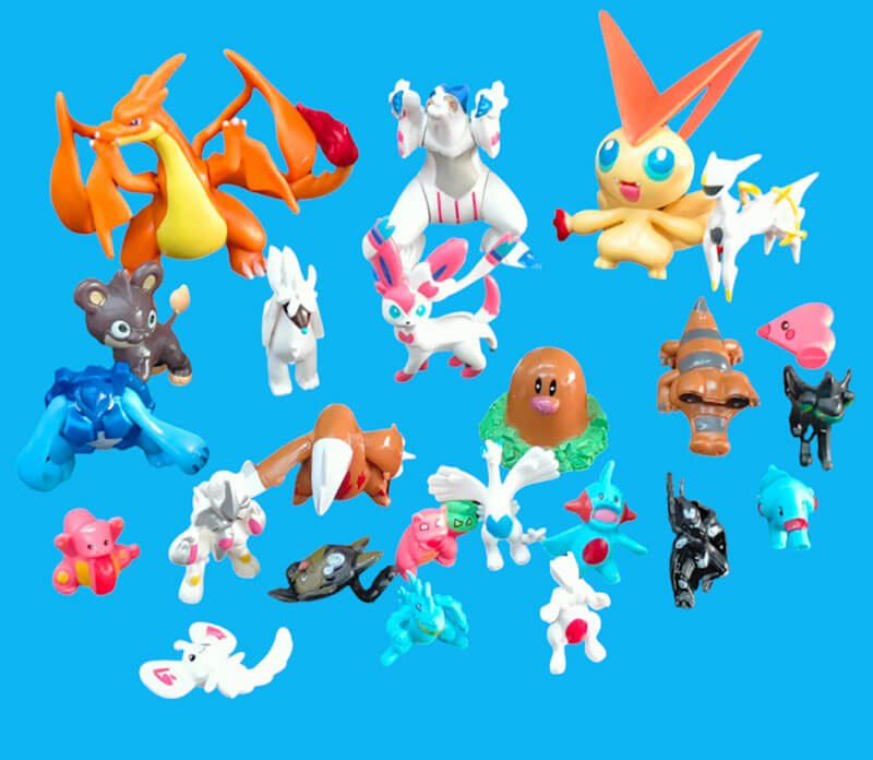 Bộ 25 Nhân Vật Thú Pokemon