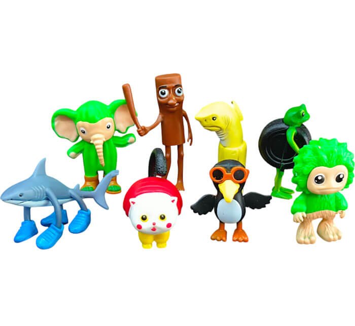 Bộ 8 Con Tung Tung Sahur 7-8 cm