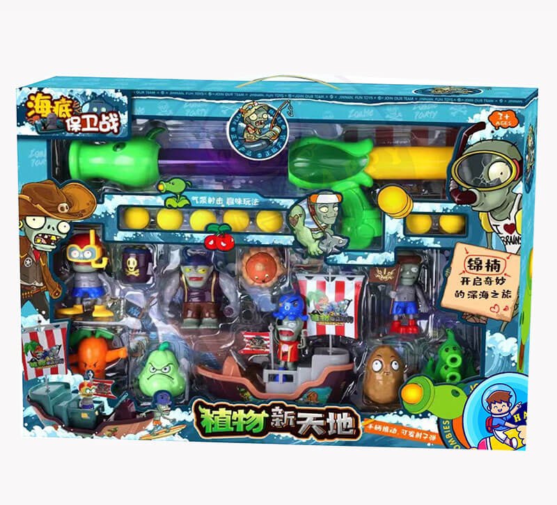 Đồ chơi bắn mút xốp Zombie 136-36