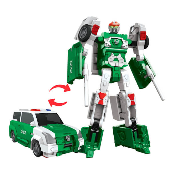 Đồ Chơi Lắp Ráp Xe Biến Hình Hello Carbot HC-B-121G