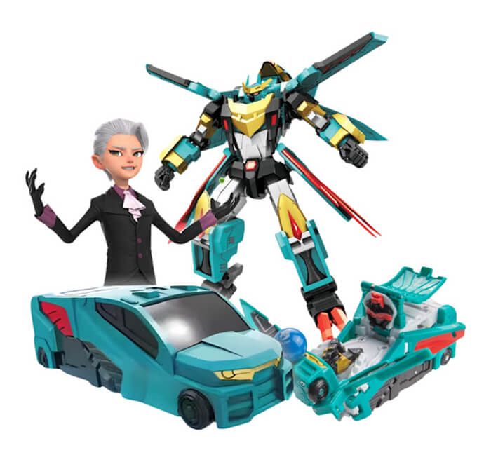 Đồ Chơi Xe Biến Hình MECARD BALL Gryphon Rider MAB-013-EXP